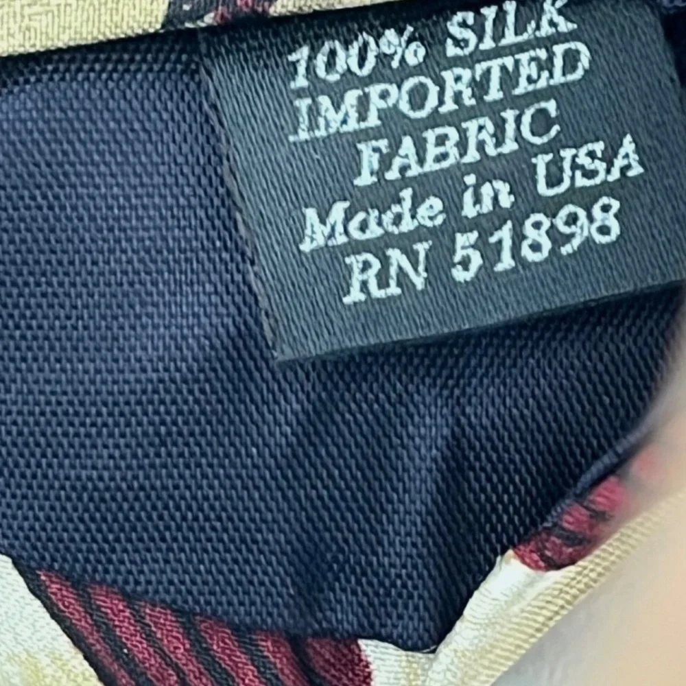Tango by Max Raab Baseball Tango Tie All America Series Silk‎ USA Made 3.75